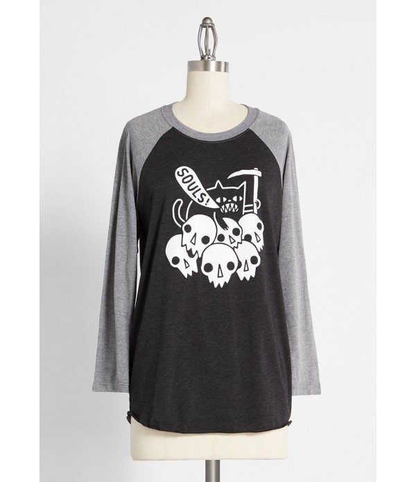 Soul Cat-cher Raglan Tee