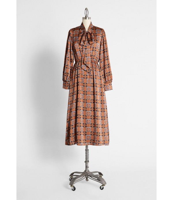 Gilded Age Midi Dress