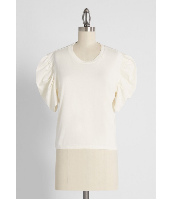 Sleeve It At That Cotton Tee