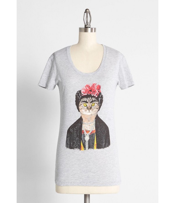 Frida Gato Graphic Tee