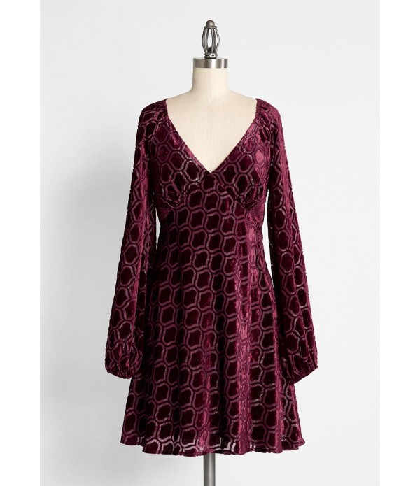 Era by ModCloth Ravishing in Rouge Mini Dress
