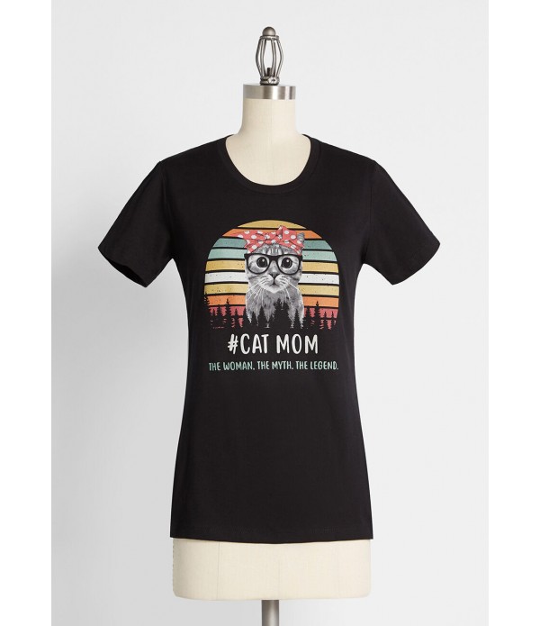 Cat Moms Unite Graphic Tee