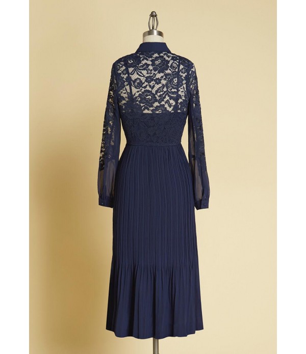 Falling in Lace With You Midi Dress