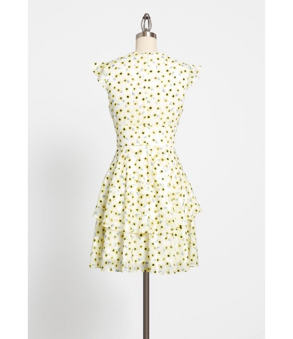 Florals Favor the Bold A-Line Dress
