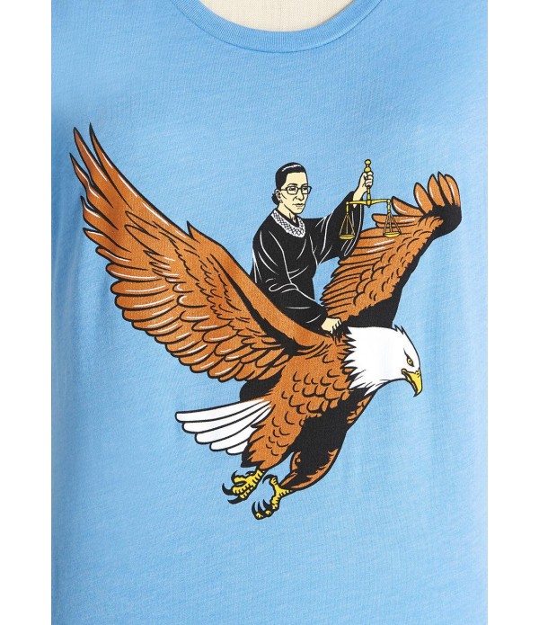 Seeking Eagle Advice RBG Graphic Tee