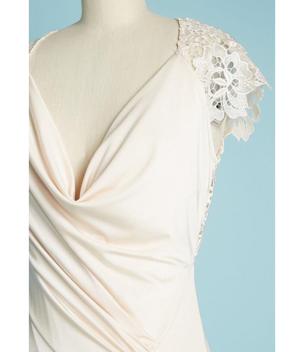 Cowl Be There Satin Maxi Dress