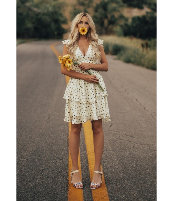 Florals Favor the Bold A-Line Dress