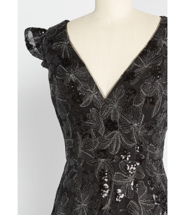 Decadent Darkness Maxi Dress