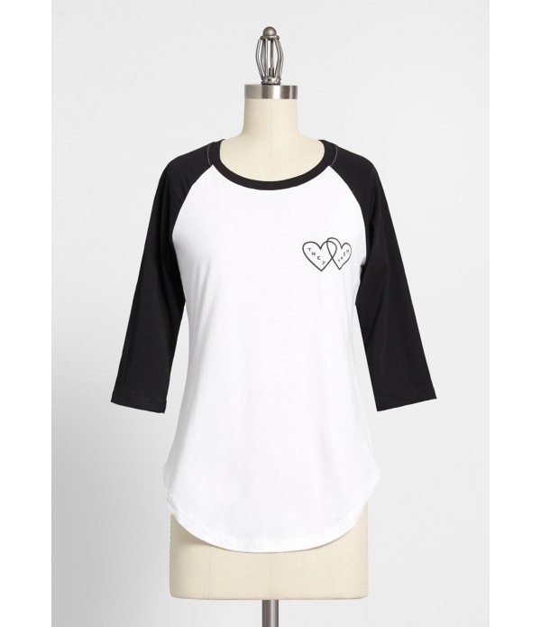 They Them Graphic Raglan Tee