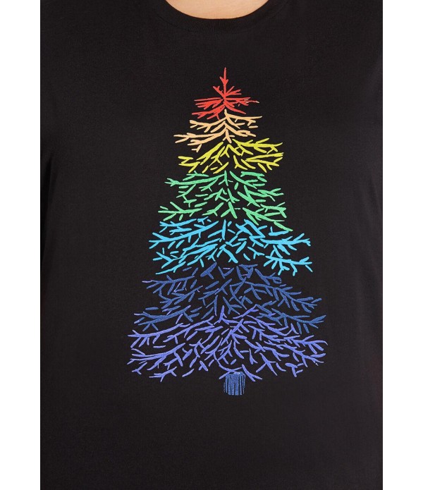Technicolor Dream Tree Graphic Tee
