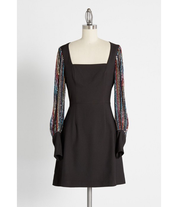 From Dawn to Dazzle Mini Dress