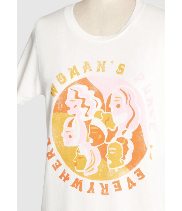 ModCloth x Dazey L.A. A Woman's Place Is Everywhere Graphic Tee