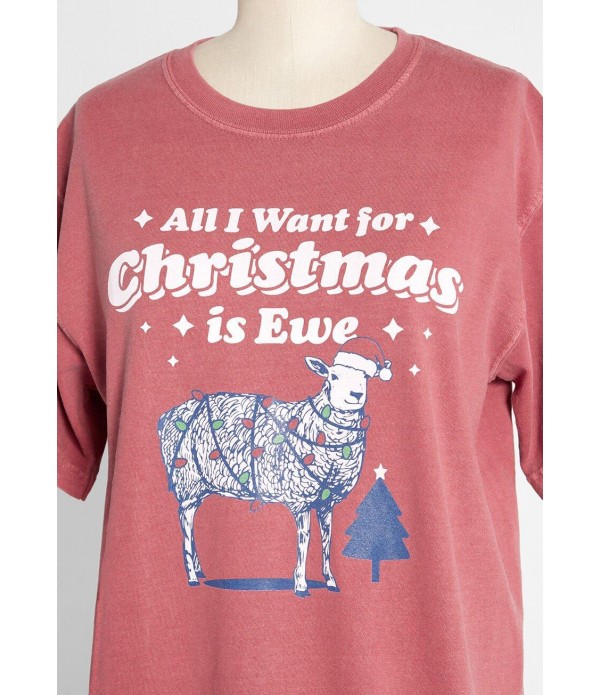 Ewe for Christmas Graphic Tee