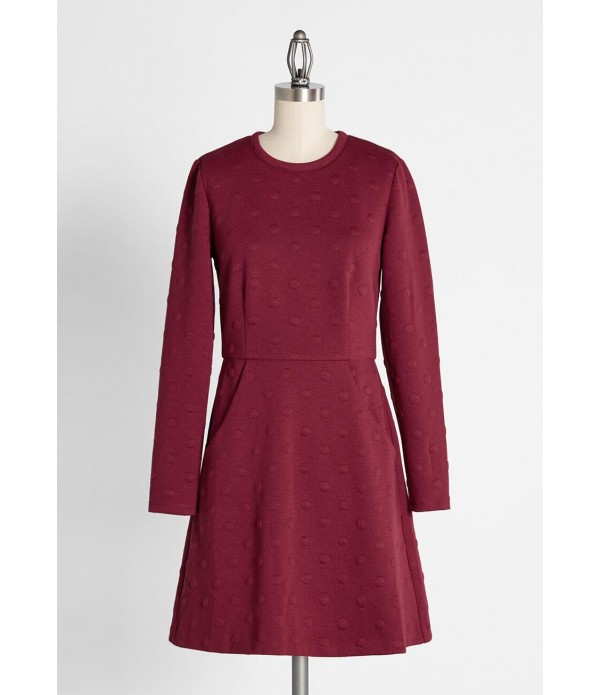 Black Cherry Soda Pop Knit Dress