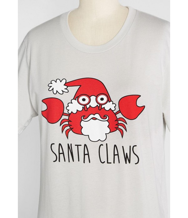 Santa Claws Graphic Tee