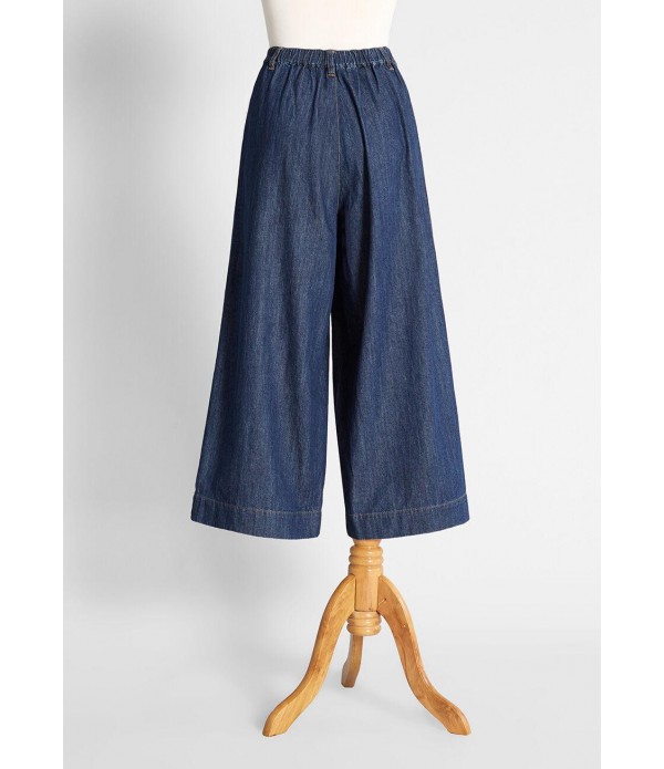 Picnic Dreams Wide-Leg Jeans