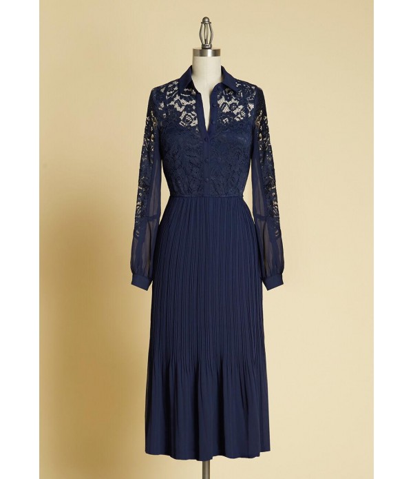 Falling in Lace With You Midi Dress