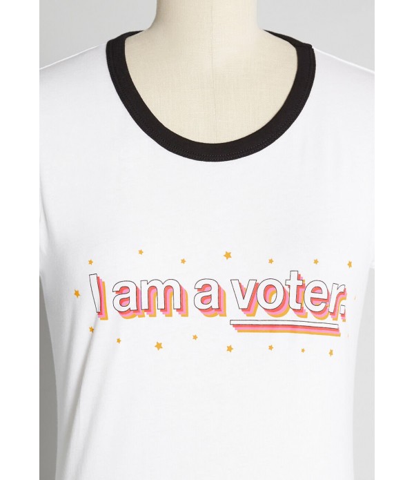 ModCloth x I am a voter Tee