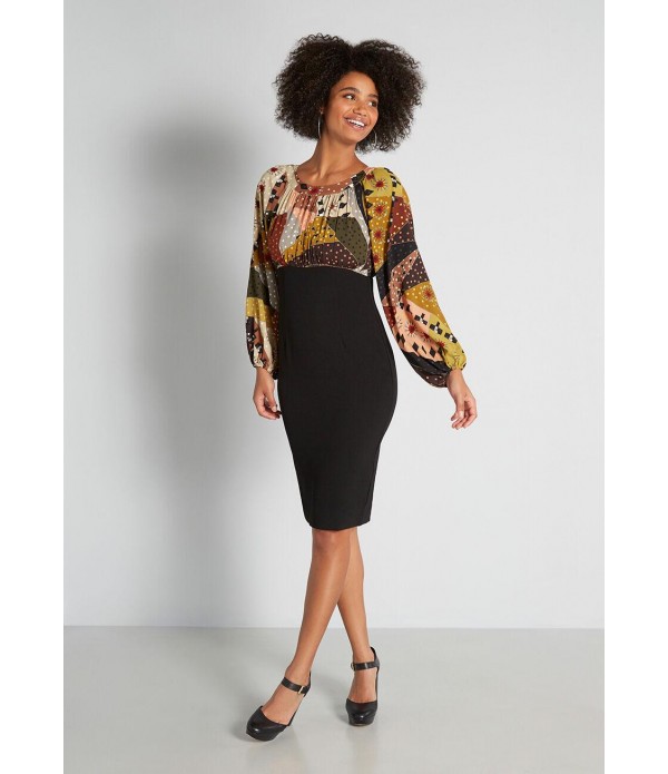 Empire of Artistry Midi Dress