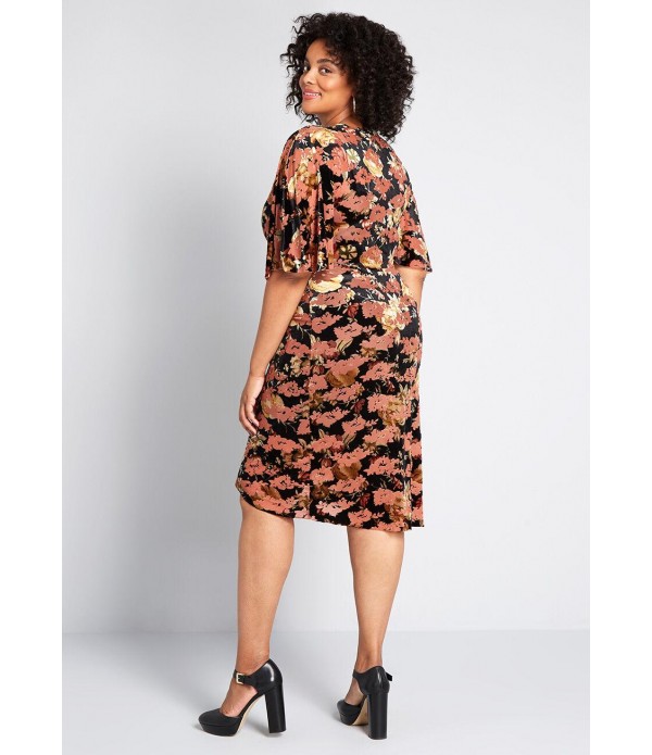 Dramatic Depths Velvet Dress