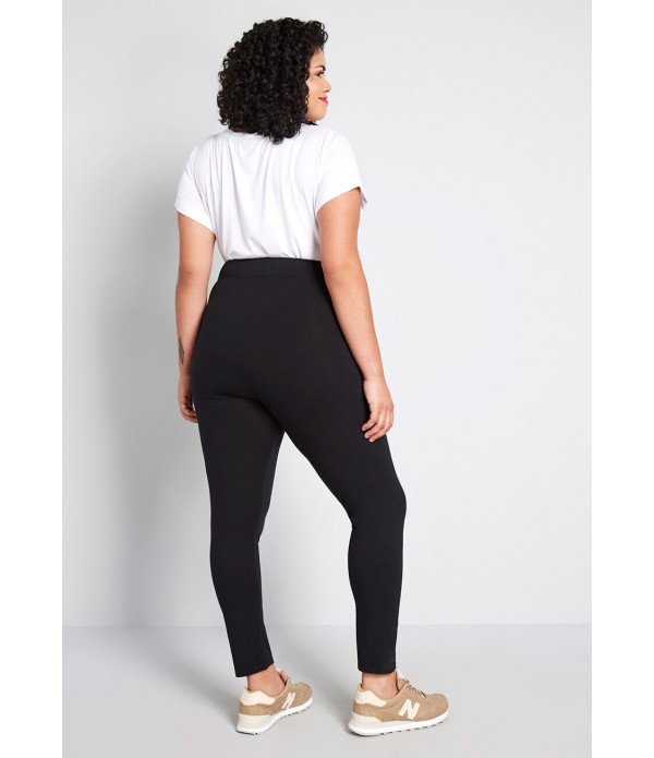 Simple and Sleek High-Waisted Leggings