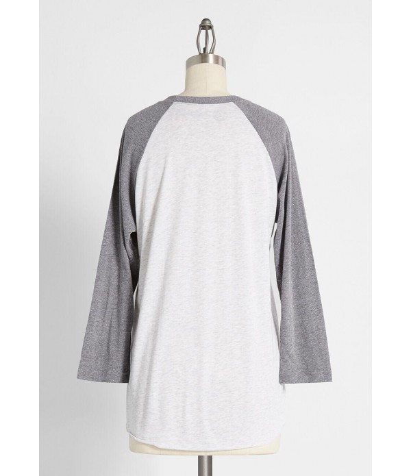 Read Like a Girl Graphic Raglan Tee