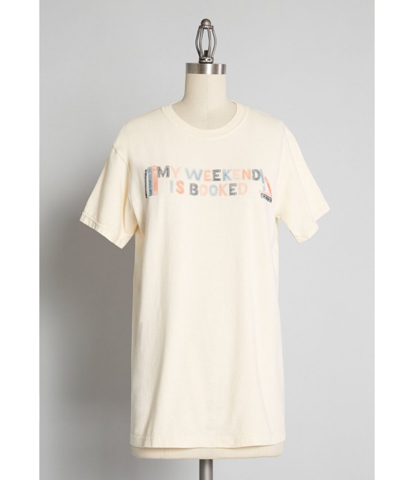 Booked For The Weekend Graphic Tee