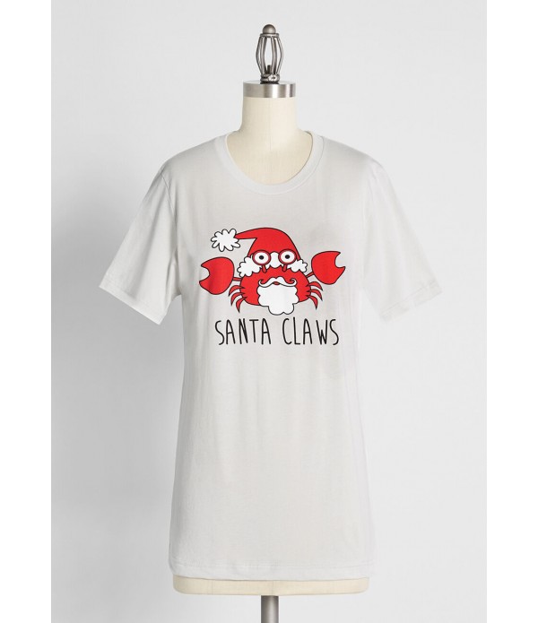 Santa Claws Graphic Tee