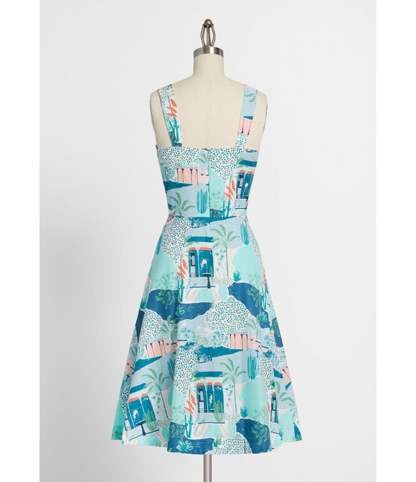 Darling on the Double A-Line Dress