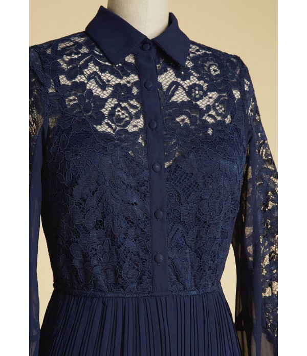 Falling in Lace With You Midi Dress