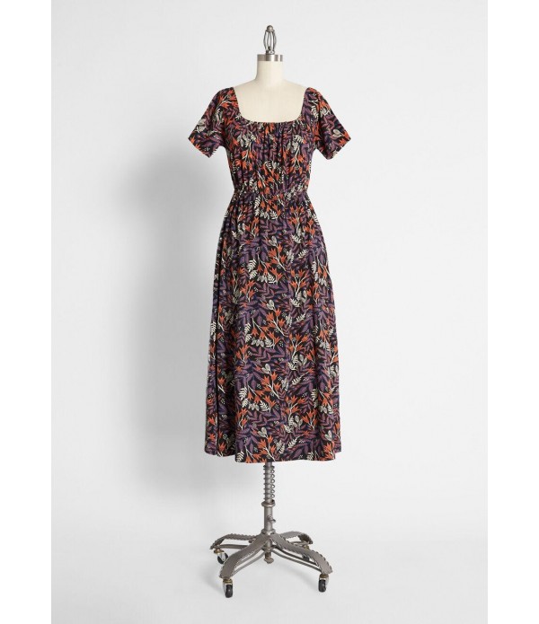 Casual Cultivation Midi Dress