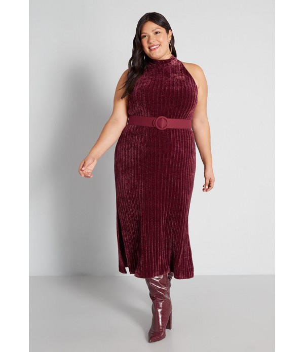 Cutting To The Feeling Midi Dress