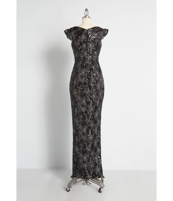 Decadent Darkness Maxi Dress