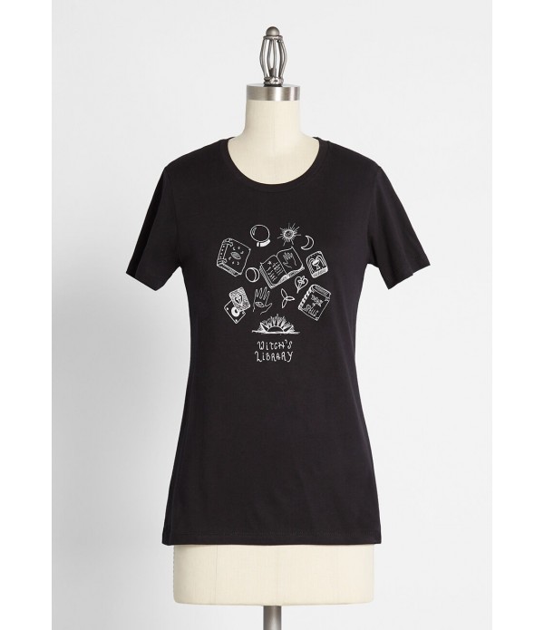 Witch's Library Graphic Tee