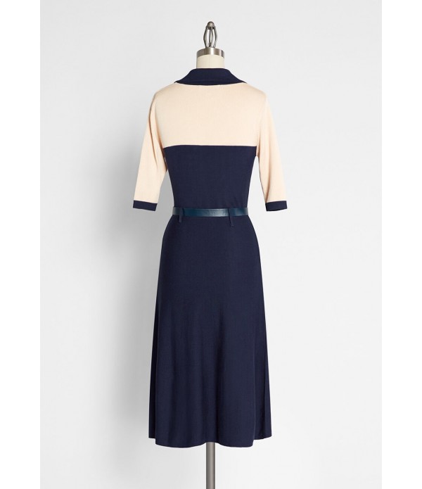 Classically Collegiate A-Line Dress