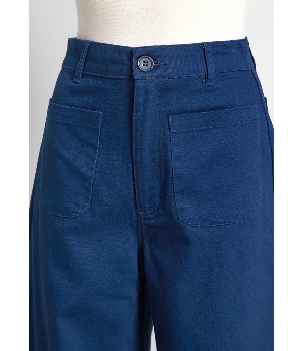 Obvious Interest Wide-Leg Jeans