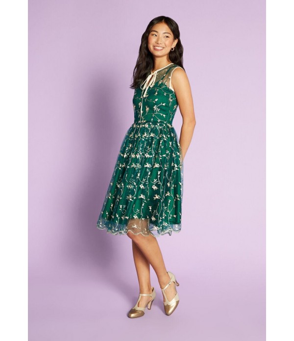 Dainty with Desire Fit and Flare Dress