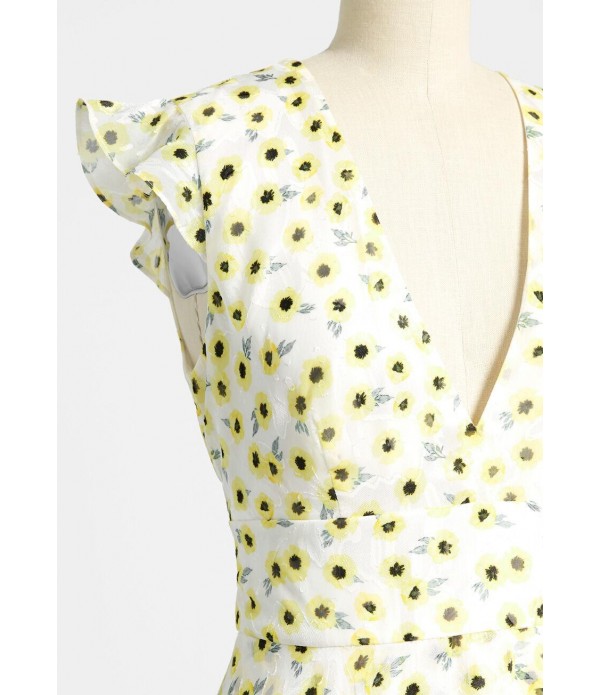 Florals Favor the Bold A-Line Dress