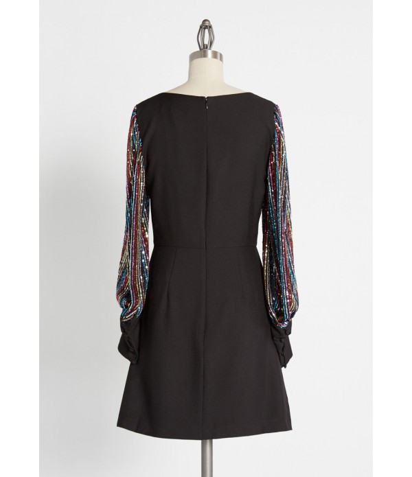 From Dawn to Dazzle Mini Dress