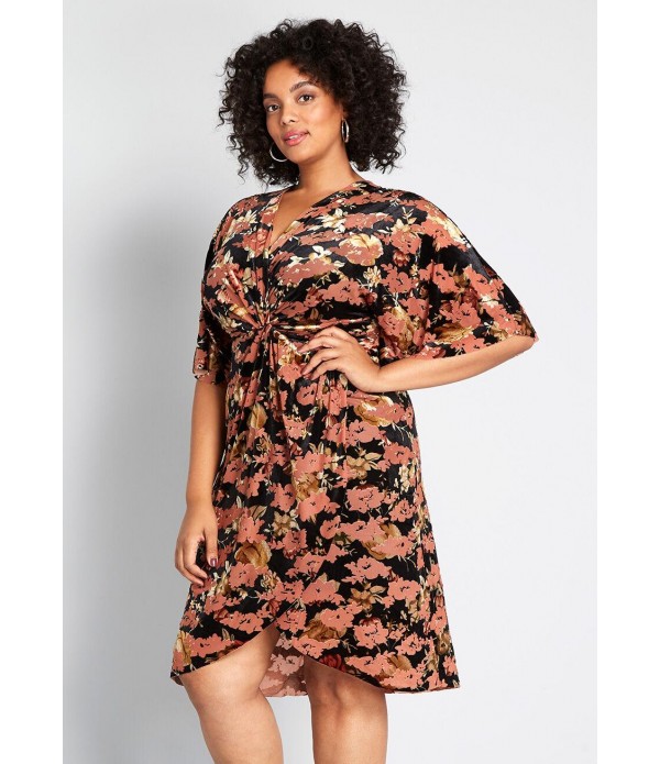 Dramatic Depths Velvet Dress